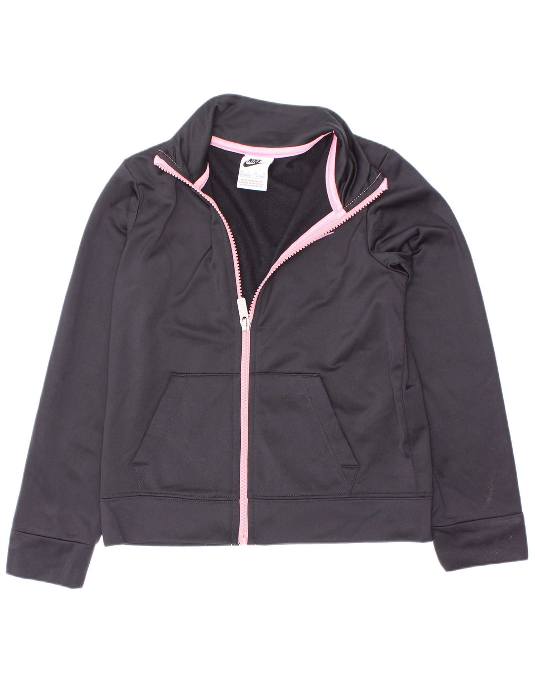 Veste de survêtement Nike Fille 6-7 ans Large Noir Polyester