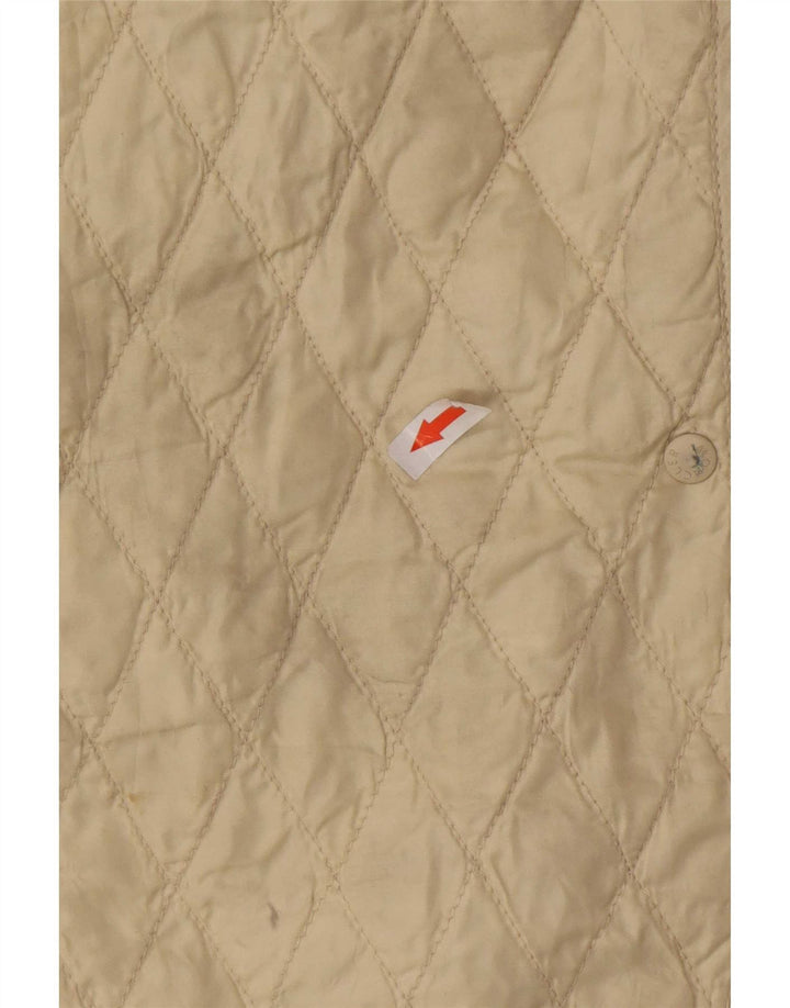 Moncler Chaqueta Acolchada Mujer Talla 4 XL Beige