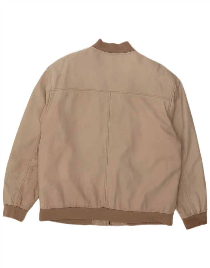 WESTBURY Jachetă de piele pentru bărbați UK 38 Medium Beige Piele