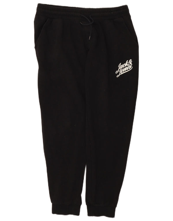 Jack & Jones Pantalon de Survêtement Graphique pour Homme Pantalon de Jogging Large Noir Coton