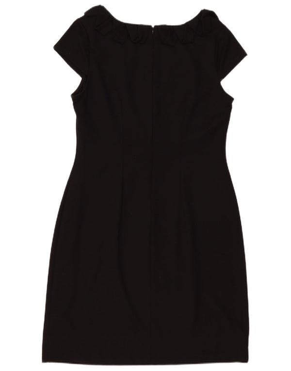 Marks & Spencer Damen Etuikleid UK 14 Large Schwarz Polyester