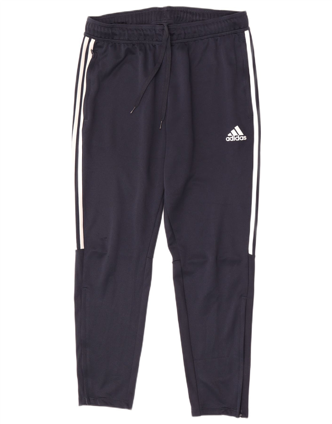 Adidas Herren-Trainingshose, groß, marineblau, Polyester