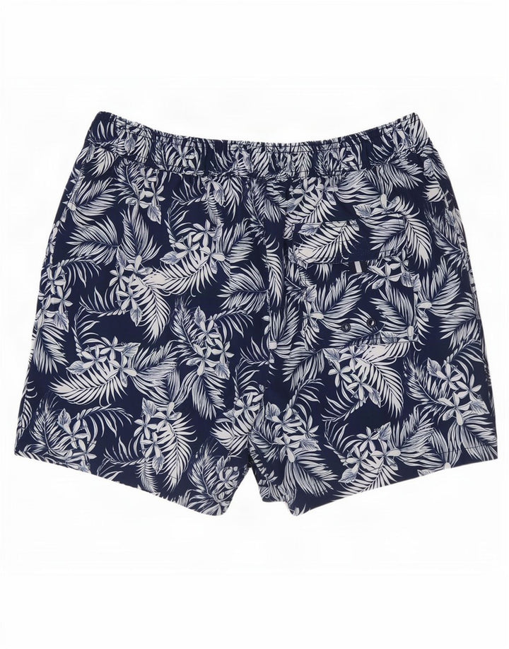 Besætningstøj Herre badeshorts Medium Navy Blue Floral