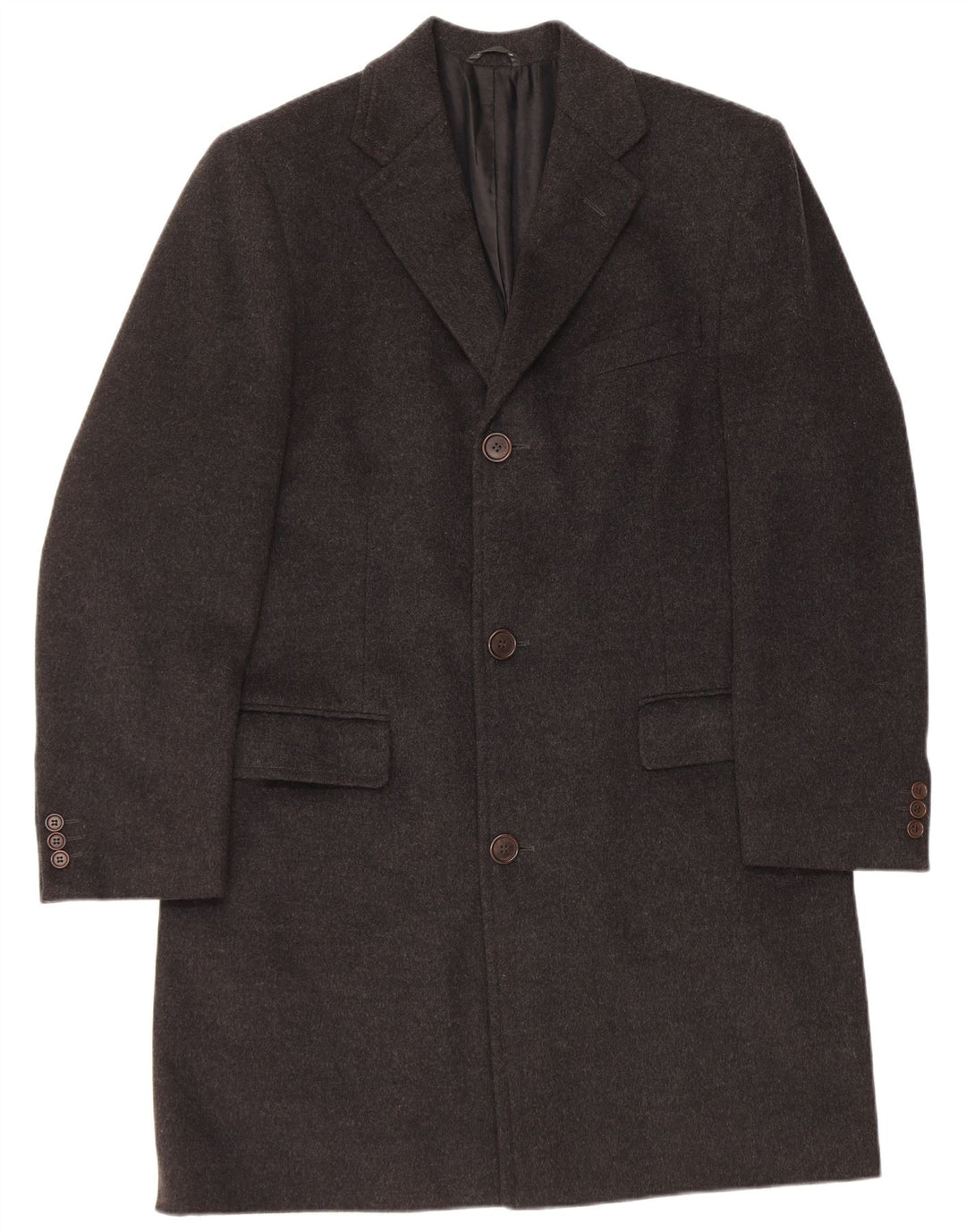 Soprabito vintage da uomo IT 50 grande in lana nera