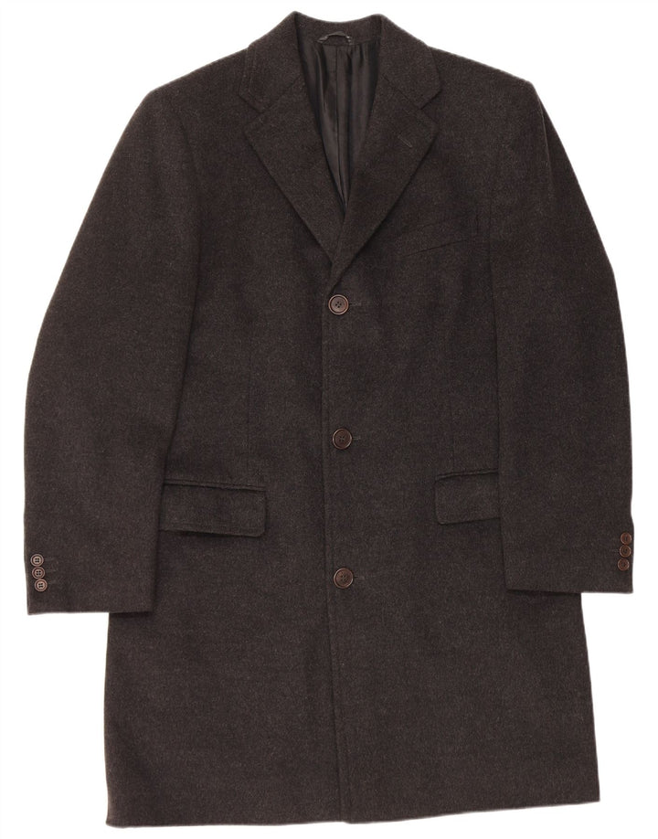 Soprabito vintage da uomo IT 50 grande in lana nera