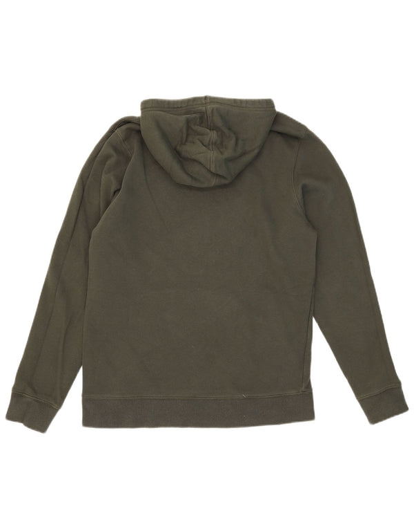 Мужской джемпер с капюшоном Under Armour Cold Gear, маленький зеленый хлопковый