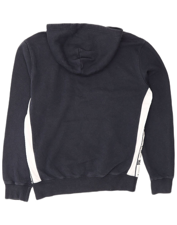 Champion Herre USA Grafisk hættetrøje Jumper Medium Navyblå Colourblock Bomuld