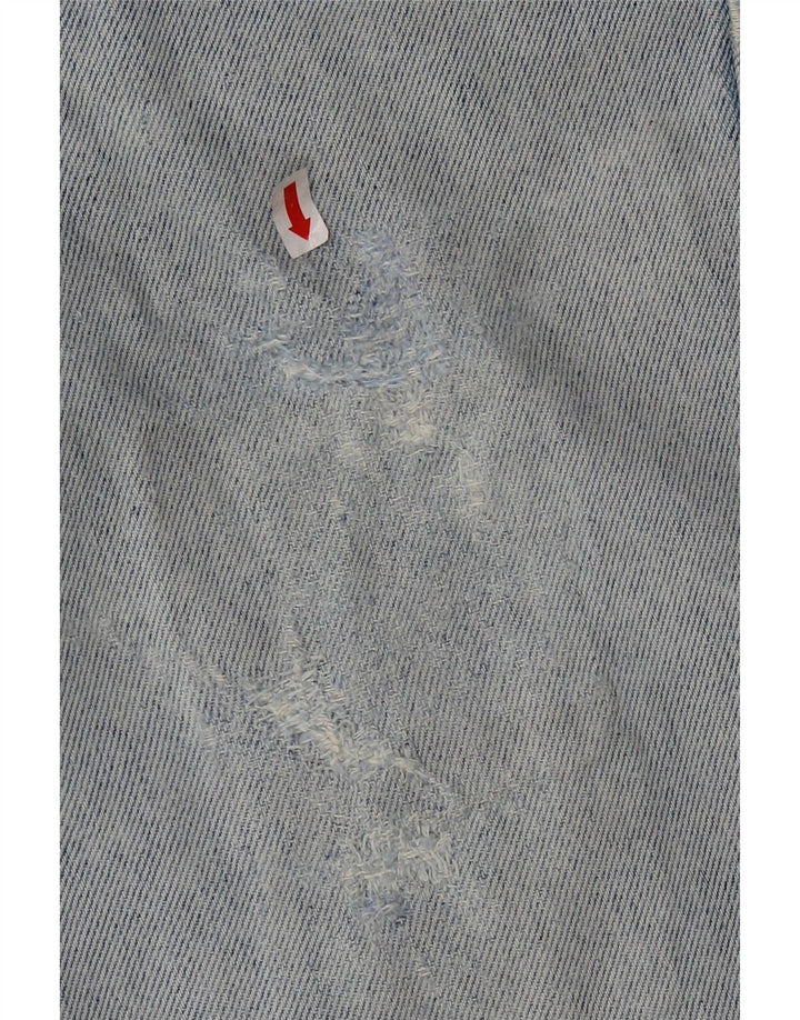 UNIFORM Mens Denim Shorts W33 Medium  Blue Cotton