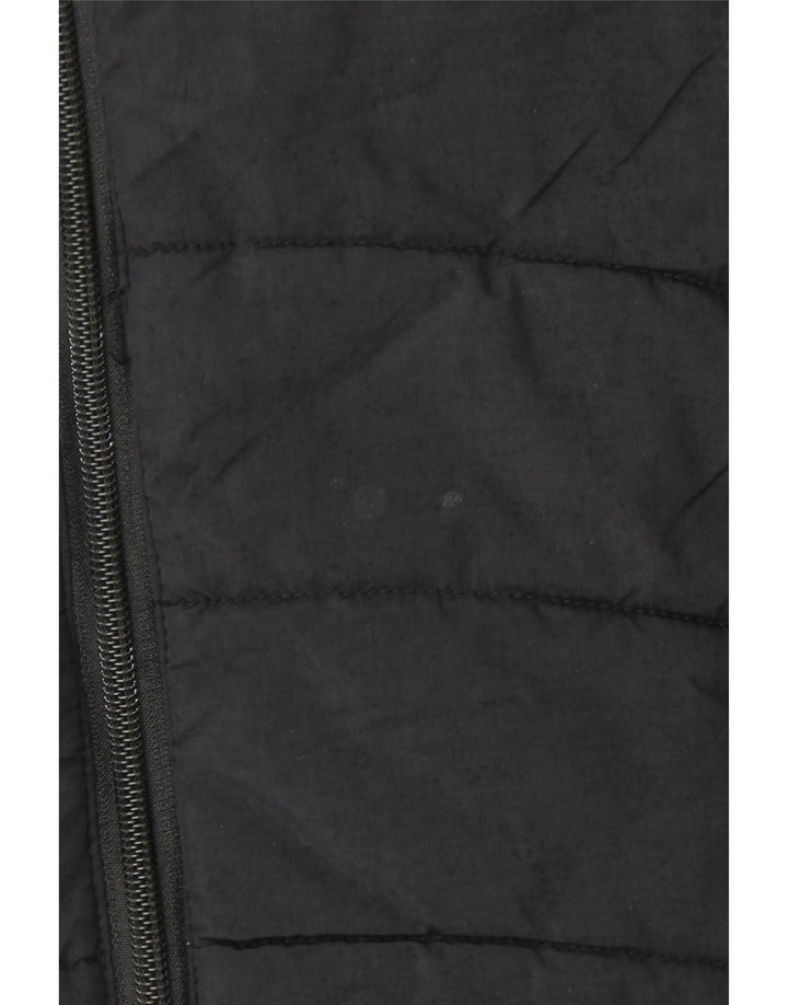MOUNTAIN WAREHOUSE Gilet imbottito con grafica da donna UK 14 nylon nero medio