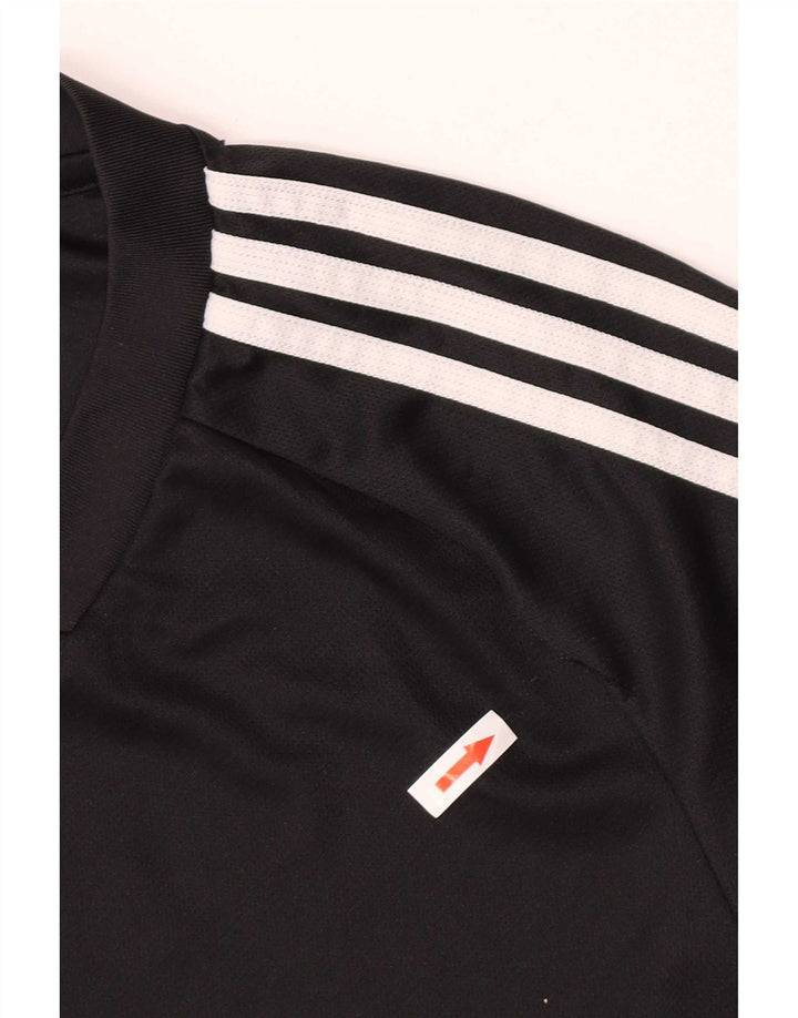 Adidas Mens Climacool T-Shirt Top Small Black Polyester