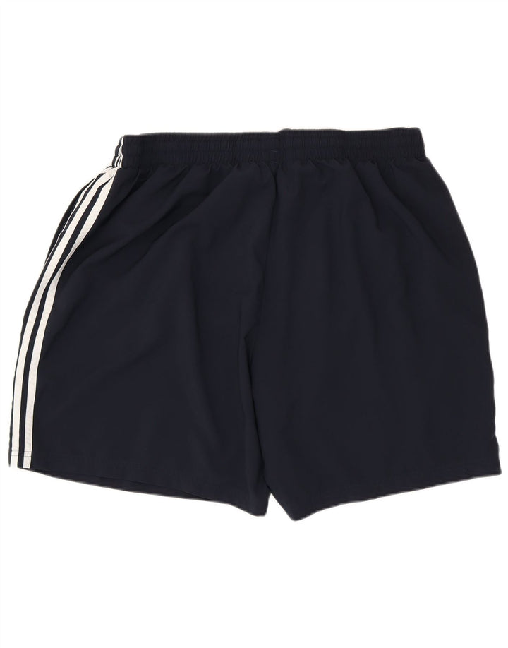 Adidas Herre Sportshorts 2XL Navy Blue Polyester