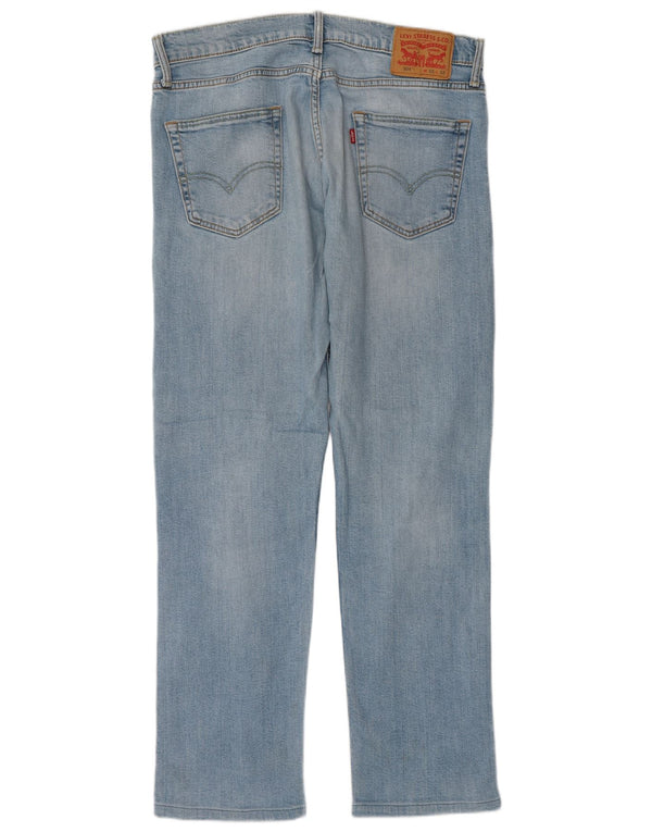 Levi's Uomo 504 Jeans dritti W33 L32 Cotone Blu