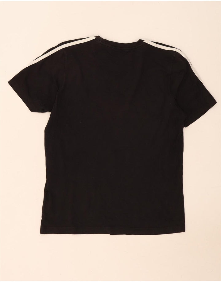 Adidas T-Shirt Homme Haut Noir Moyen Coton