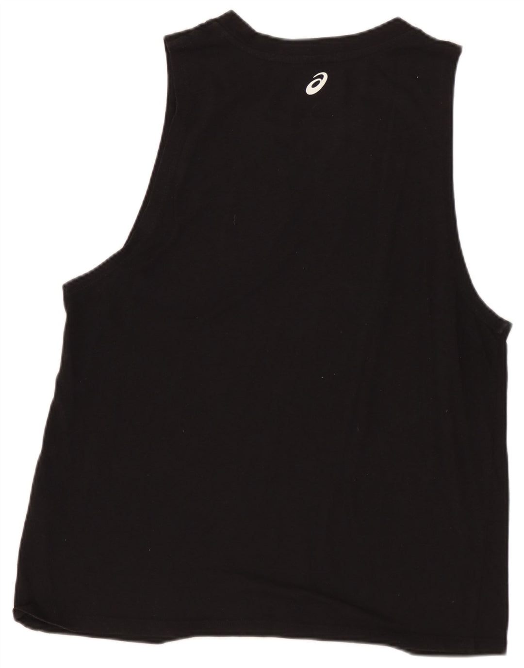 ASICS Womens Graphic Vest Top UK 12 Medium Black