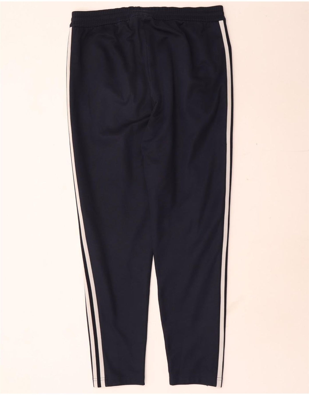 Adidas Mens Tracksuit Trousers Large  Navy Blue Polyester