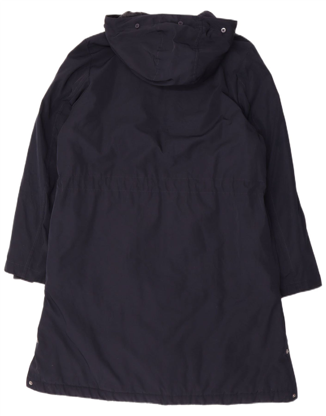 Cappotto giacca a vento con cappuccio da donna Marks & Spencer UK 14 medio blu navy