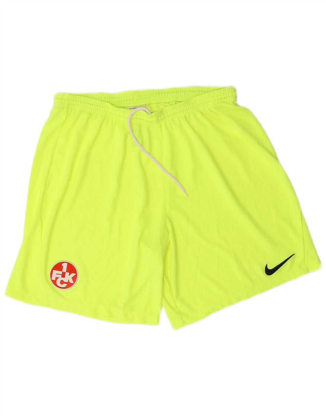 Nike Herre grafiske sportsshorts XL gul polyester