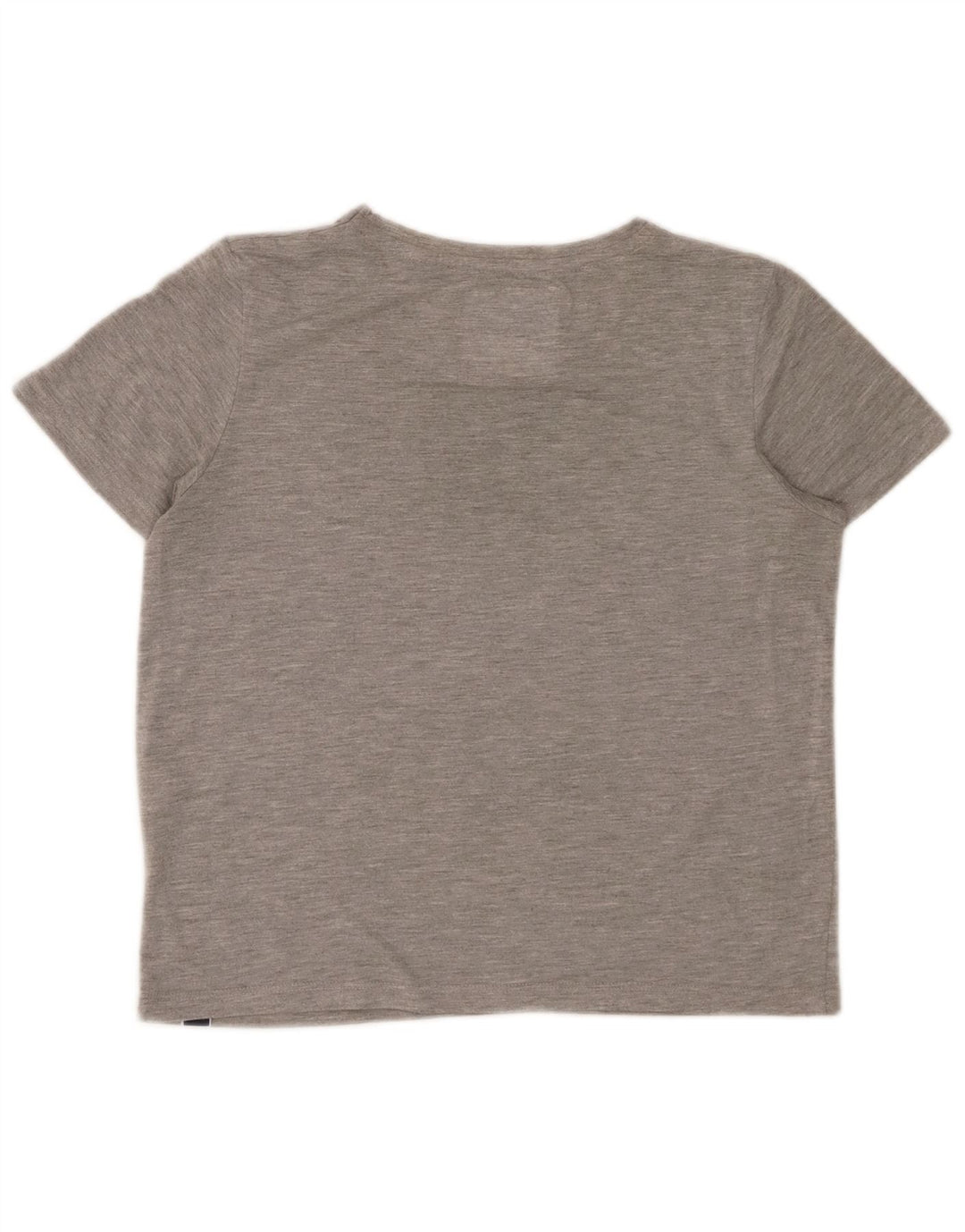SUPERDRY Womens Heritage Graphic T-Shirt Top UK 10 Small Grey Polyester