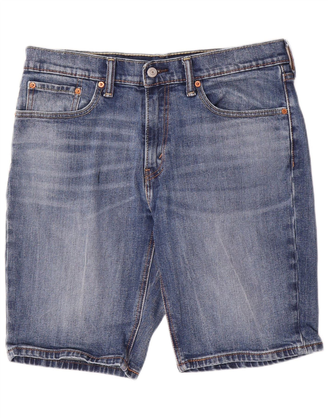 Levi's Mens 541 Shorts De Mezclilla W32 Algodón Azul Medio
