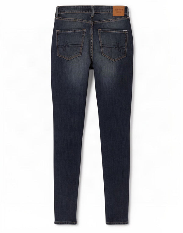 Levi's Womens Denizen High Rise Skinny Jeans US 8 Medium W29 L30 Navy Blue
