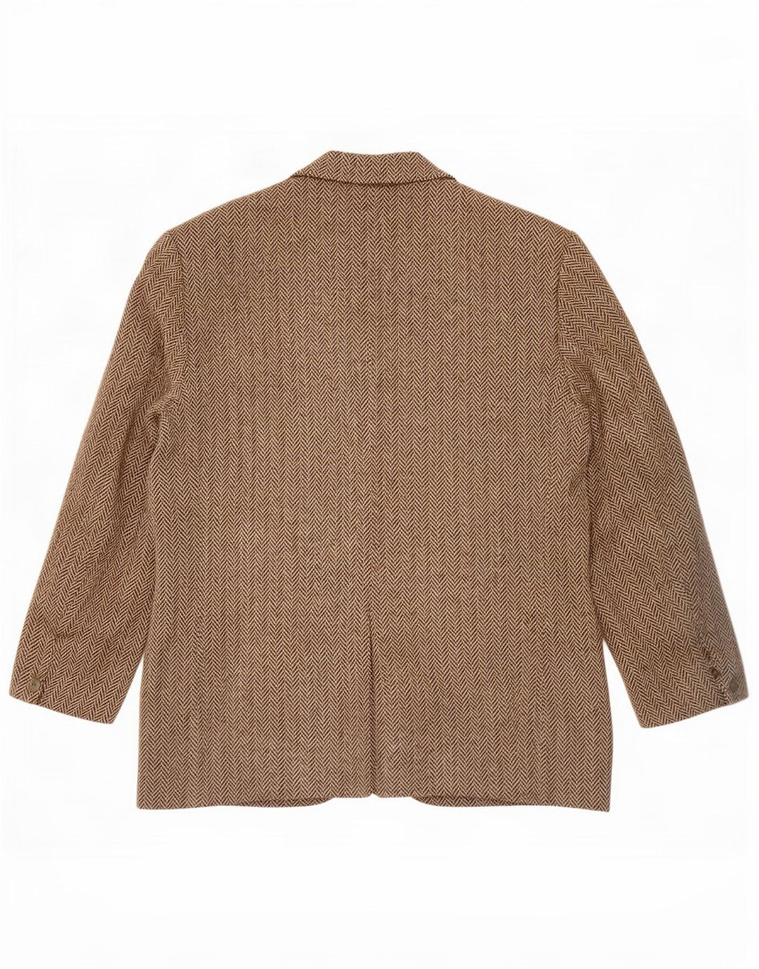 Jachetă pentru bărbați Harris Tweed, cu 3 nasturi, UK 38, gri mediu, în oase