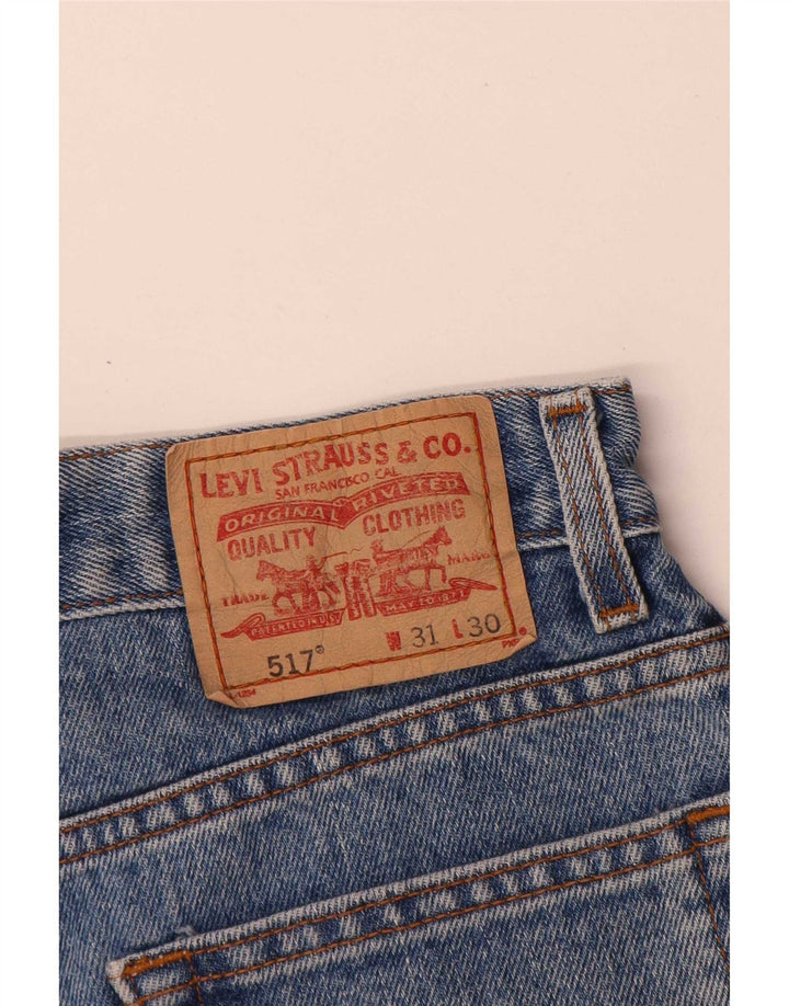 Женские джинсовые шорты Levi's 517 W31, средний синий, хлопок