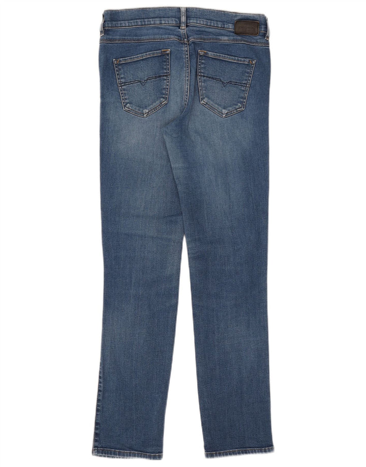 Diesel Womens Sandy Regular Slim Straight Jeans W28 L29 Blue Cotton