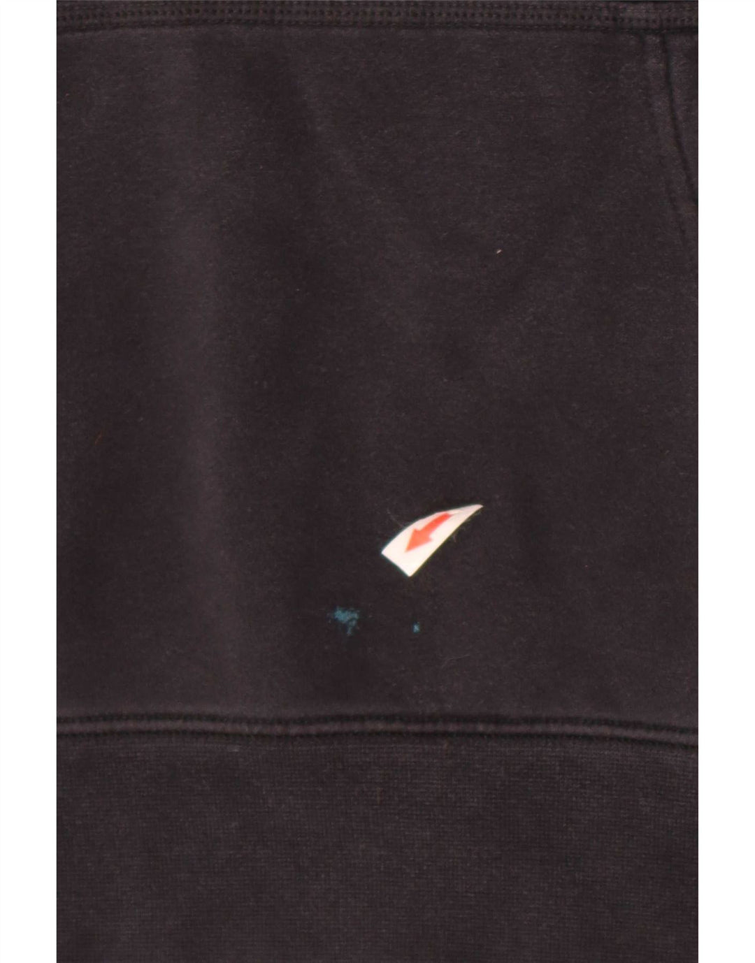 Felpa con cappuccio grafica Nike da uomo, grande, in poliestere nero