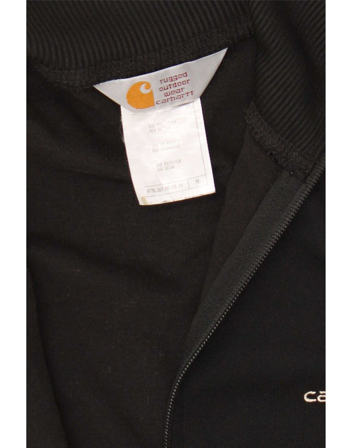 Carhartt Træningsdragt Topjakke til kvinder UK 14 Medium Sort Polyester