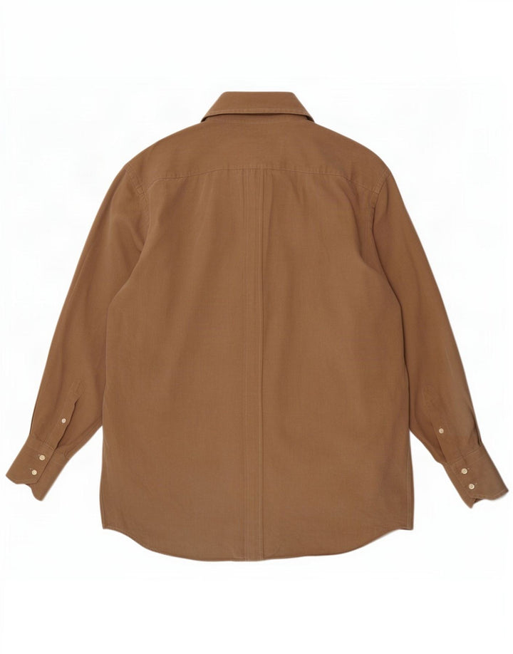 Etro herreskjorte str. 43 XL Beige bomuld