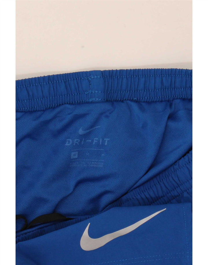 Nike Herre Dri Fit Sportshorts Medium Blue Colourblock