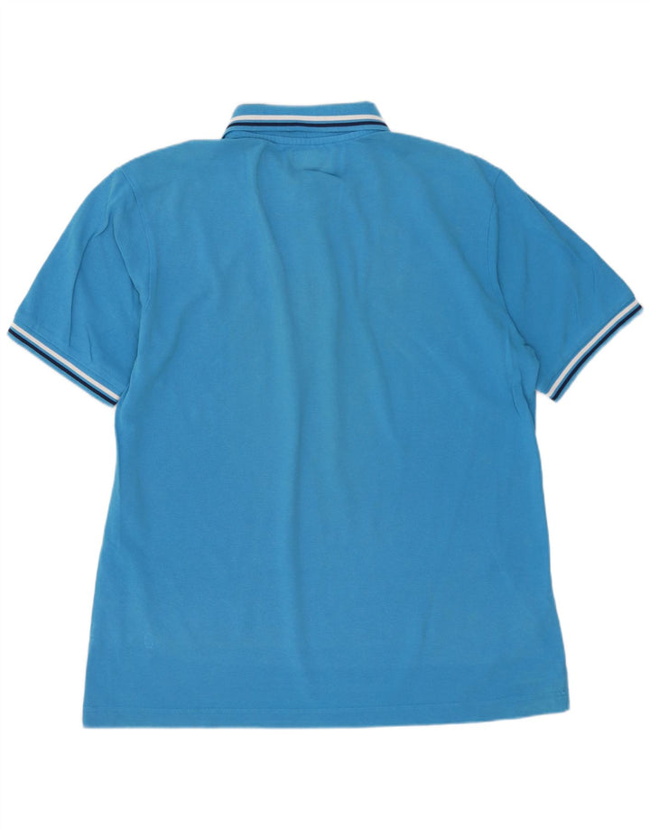 KAPPA Mens Polo Shirt Large Blue