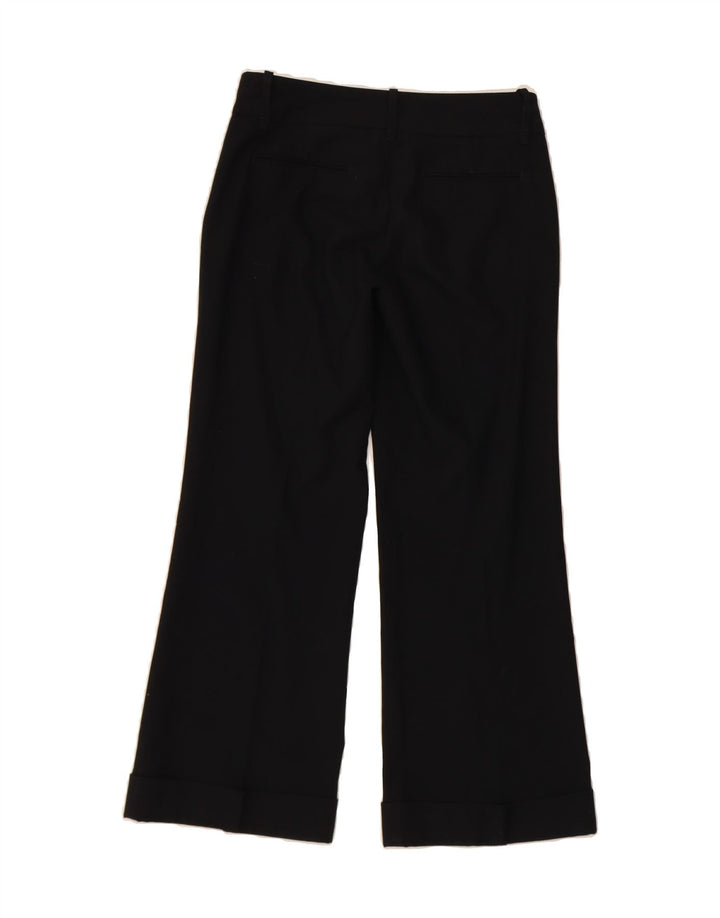 ZARA Womens Bootcut Suit Trousers EU 36 XS W26 L27 Black Polyester Vintage Zara and Second-Hand Zara from Messina Hembry 