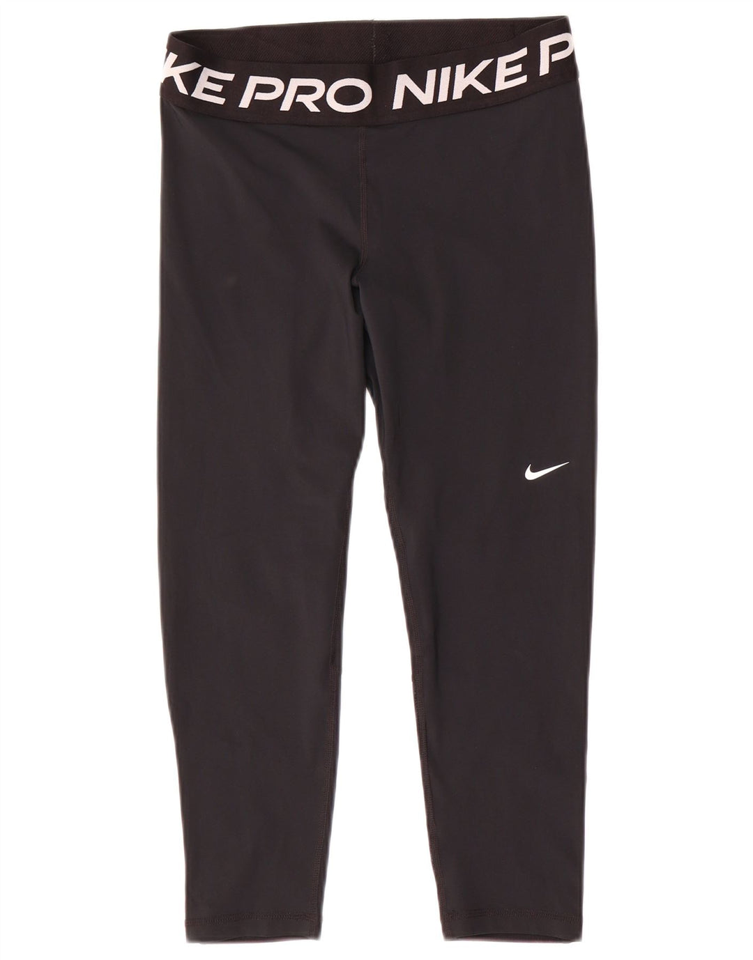 Leggings Nike Dri Fit Graphic Capri da donna UK 14 poliestere nero medio