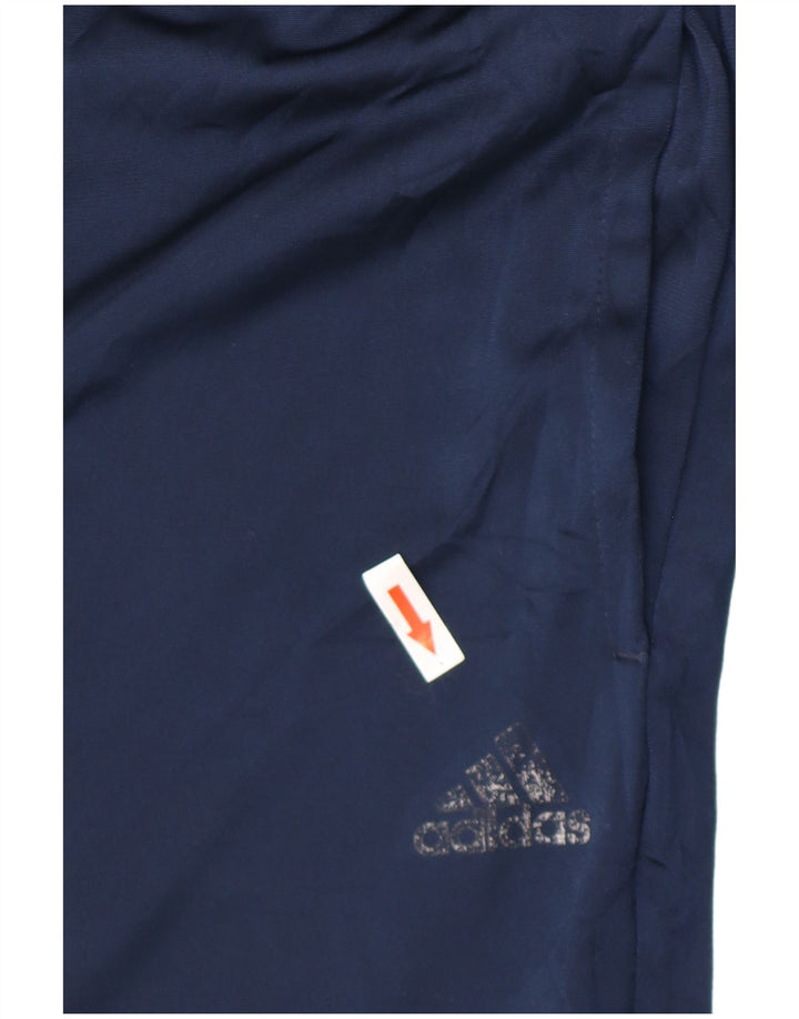 Adidas Pantalon de survêtement pour homme Bleu marine moyen Polyester