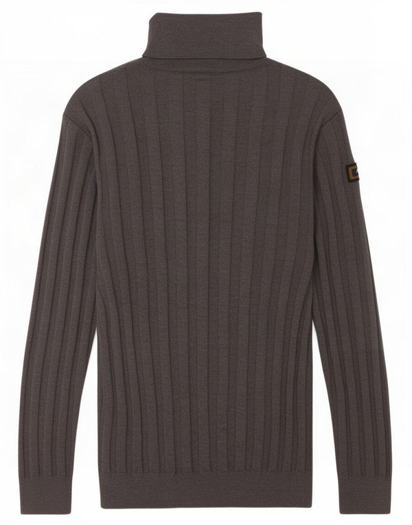 Paul & Shark Damen Yachting Rollkragenpullover Pullover 2XL Graue Schurwolle