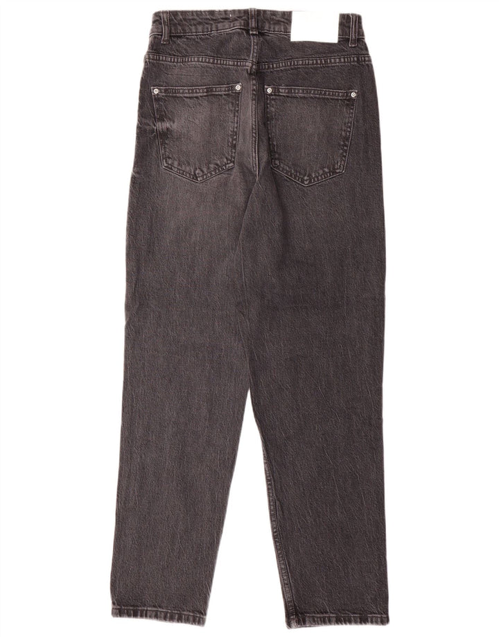 ZARA Dame Slim Jeans EU 36 XS W26 L28 Grå