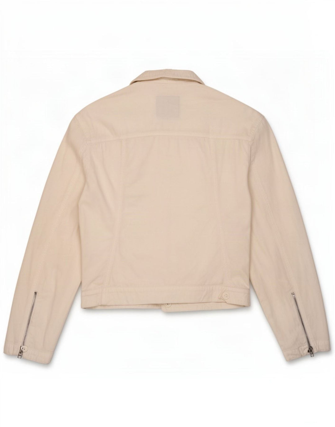 Cappopera Chaqueta Vaquera para Mujer UK 12 Medium White