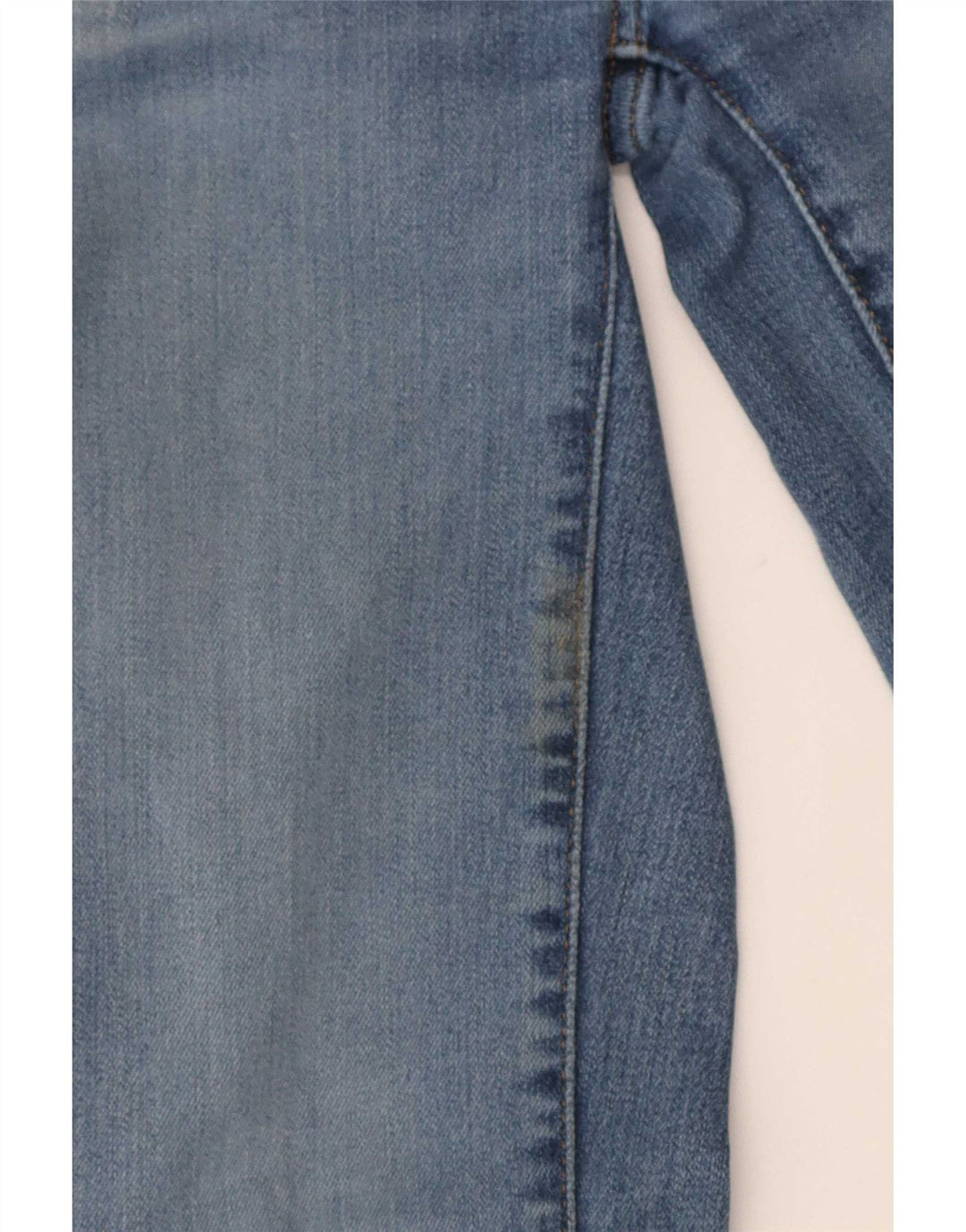 Calça jeans feminina Levi's 726 Flared W24 L32 azul algodão