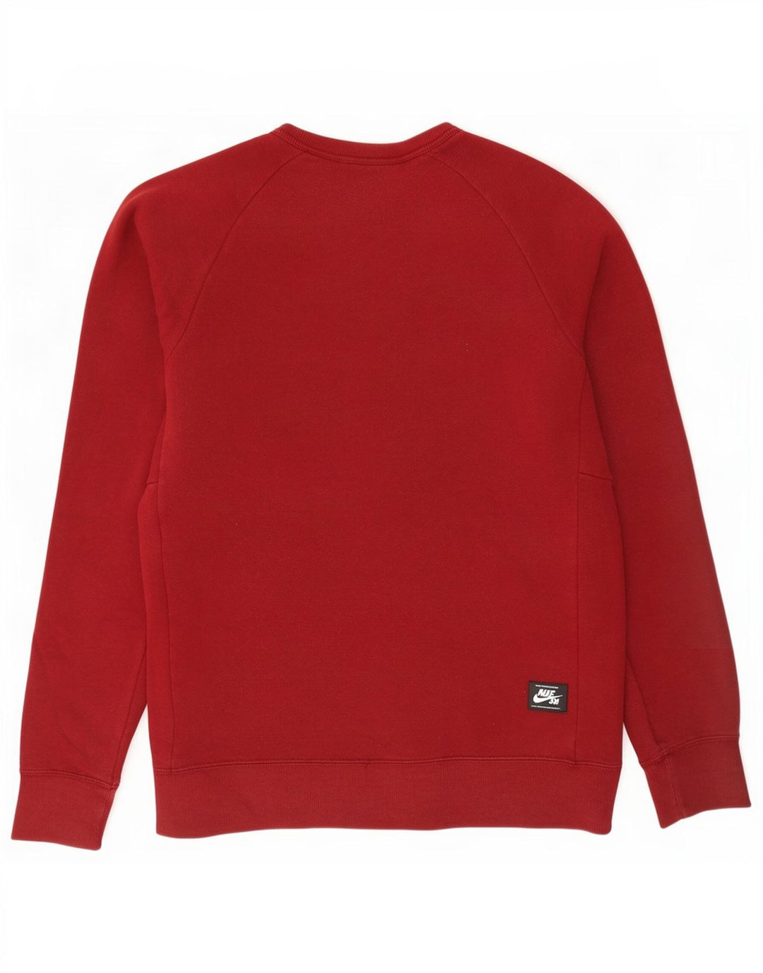 Nike Mens Moletom Jumper Grande Algodão Borgonha