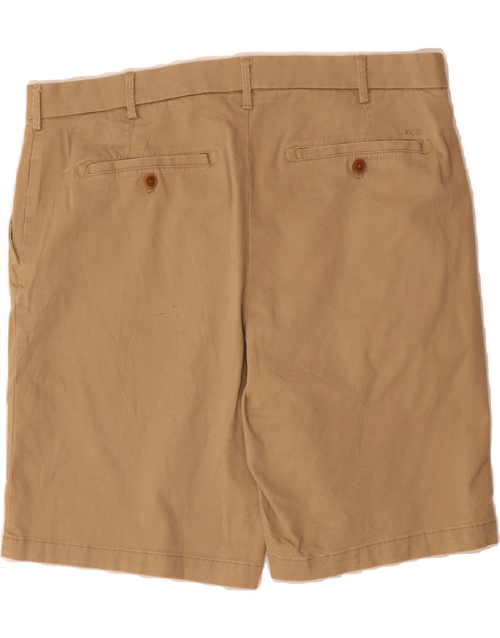 IZOD Mens Chino Shorts W38 XL Beige Cotton Vintage Izod and Second-Hand Izod from Messina Hembry 