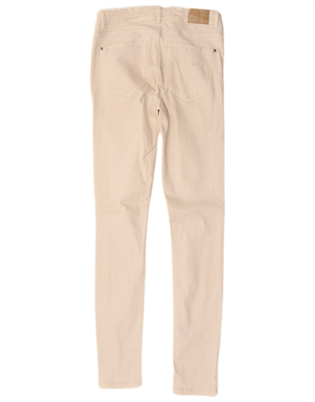 Zara Womens Skinny Jeans W28 L31 Beige