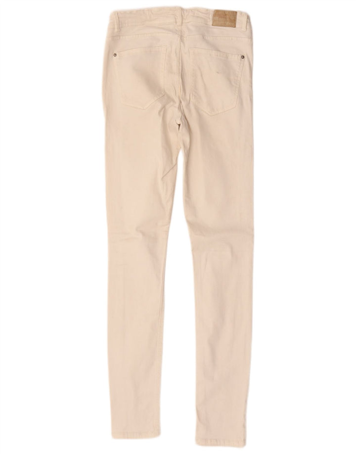 Zara Womens Skinny Jeans W28 L31 Beige