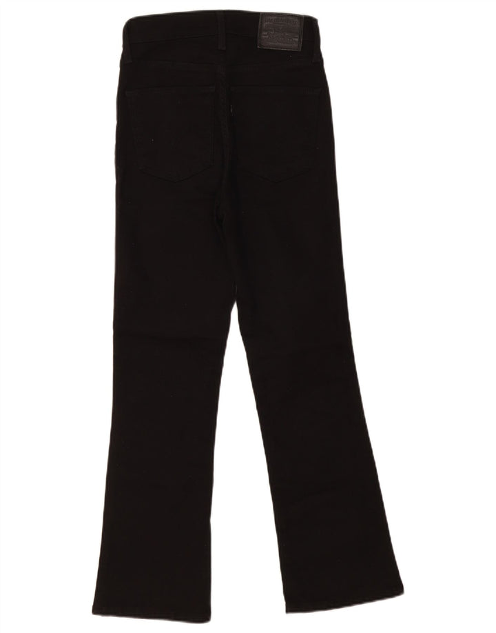 LEVI'S Vaqueros Bootcut para Mujer W24 L26 Algodón Negro