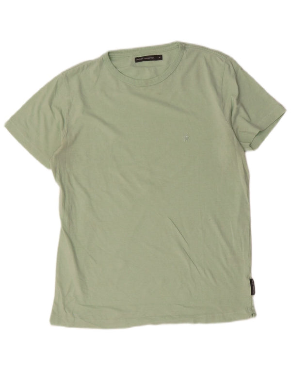 French Connection T-Shirt Homme Vert Moyen Coton