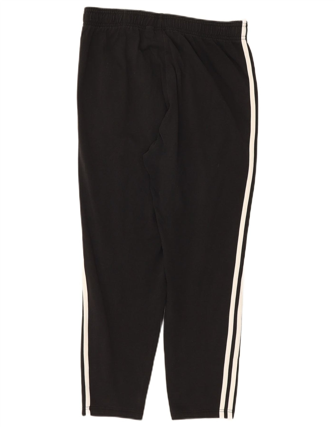 ADIDAS Womens Tracksuit Trousers UK 12 Medium  Black Cotton