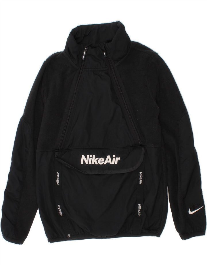 NIKE Girls Standard Fit Graphic Anorak Jacket 10-11 Years Medium  Black Vintage Nike and Second-Hand Nike from Messina Hembry 