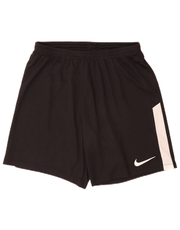 Nike Mens Dri Fit Sport Shorts Medium Black Colourblock Polyester