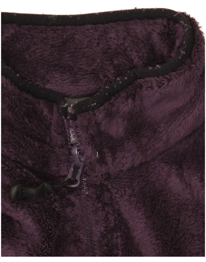 Женская флисовая куртка Jack Wolfskin UK 16, большой фиолетовый полиэстер