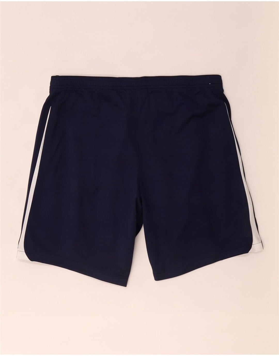 Pantaloncini sportivi Nike da uomo slim fit, grandi, in poliestere color block blu navy